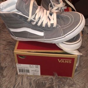 Canvas sk8- hi Frost Gray vans